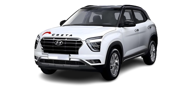 Hyundai Creta New Model – Automatic with sunroof for self drive in Goa